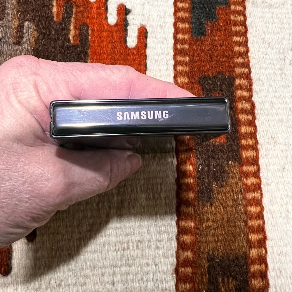 Samsung Galaxy Zflip 5 with Samsung Galaxy watch 5 pro